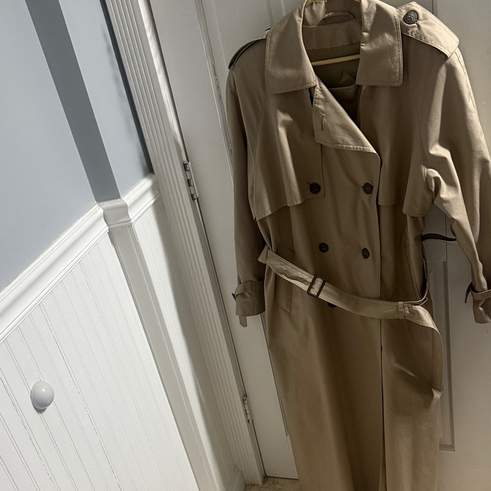 Vogue Beige Trench Coat
